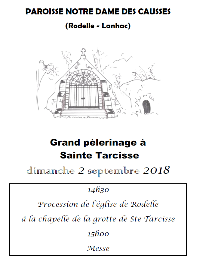 020918 - Pèlerinage Ste Tarcisse